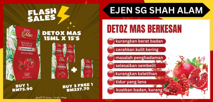 Detoz Mas Cuci Usus Kotor - Ejen Shah Alam